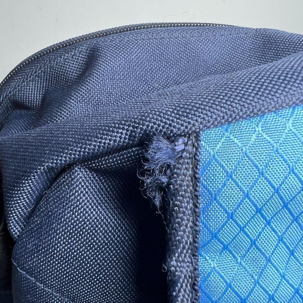 Rugged Gear Blue Multipackets Backpack - Picture 6 of 7